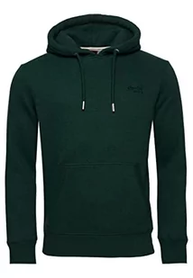 Superdry Męska bluza z kapturem, Kampus Zielonego Marla, XXL - Bluzy męskie - miniaturka - grafika 1