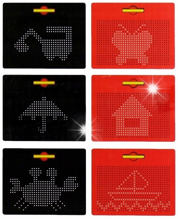 TABLICA MAGNETYCZNA XXL MAGPAD DLA DZIECI EDUKACYJNA 714 KULEK + SZABLONY