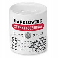 Skarbonki - Dla Handlowca Skarbonka na Urodziny Prezent z Nadrukiem ze Zdjęciem + Opakowanie na prezent (wzór 02) - miniaturka - grafika 1