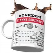 Kubki - Dla Konfidenta Kubek na Urodziny na Prezent z Nadrukiem ze Zdjęciem + Opakowanie na prezent (wzór 01) - miniaturka - grafika 1