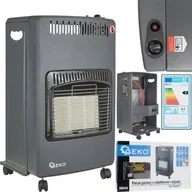 Nagrzewnice - Geko Piecyk gazowy w zestawie z reduktorem i wężem 4,2kW – typ 2 1 - miniaturka - grafika 1