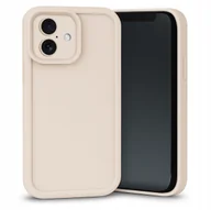 Etui i futerały do telefonów - Etui do Apple iPhone 16 Beżowe, Silikonowe, Matowe, Wzmocnione Szkło 9H - miniaturka - grafika 1