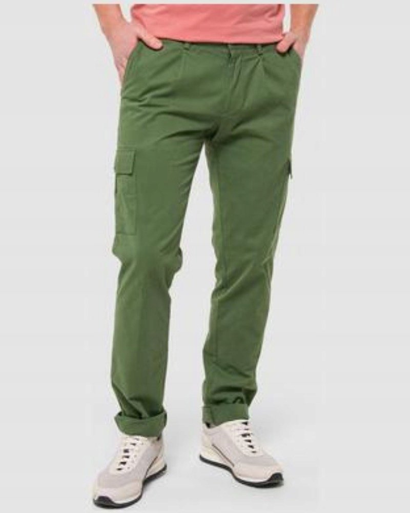 UNITED COLORS OF BENETTON MĘSKIE SPODNIE CHINOS Z KIESZENIAMI 46 7AA
