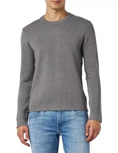 Blauer Swetry Sweter Sweter Męski, M93 Szary Melange, 42 - Swetry męskie - miniaturka - grafika 1