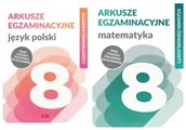 Pomoce naukowe - Pakiet: Język polski. Arkusze egzaminacyjne / Matematyka. Arkusze egzaminacyjne - miniaturka - grafika 1