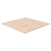 Blaty meblowe i parapety okienne - Kwadratowy blat do stolika, 90x90x1,5 cm, surowe drewno dębowe - miniaturka - grafika 1