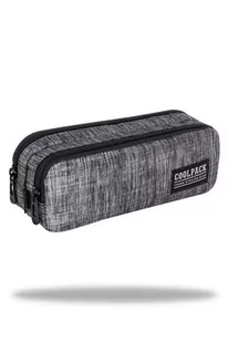 CoolPack Piórnik saszetka podwójna prostokatna Clio Snow Grey C69161 - Piórniki - miniaturka - grafika 1
