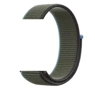 Akcesoria do smartwatchy - opaska pasek bransoleta NYLON APPLE Watch 1/2/3/4/5/6/7/8/9/10/Ultra 1/2/SE 42/44/45/46/49mm zielony - miniaturka - grafika 1