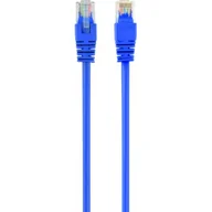 Patchcordy - Gembird Patch cord kat.5e osłonka zalewana 5M niebieski (PP12-5M/B) - miniaturka - grafika 1