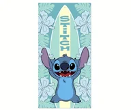 Okrycia kąpielowe dla dzieci - Ręcznik kąpielowy plażowy STITCH 70x140 bawełna 320gsm - miniaturka - grafika 1