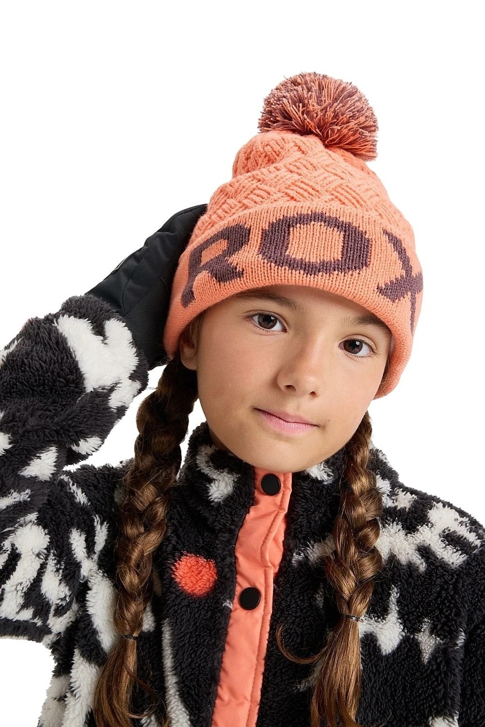 czapka dziecięca Roxy Effie NKN0/Coral Chic