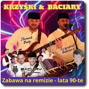 Zabawa w remizie - lata 90-te - Folk - miniaturka - grafika 1