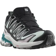 Buty trekkingowe męskie - Męskie buty turystyczne Salomon Xa Pro 3D V9 Gore-Tex Rozmiar butów (UE): 40 2/3 / Kolor: czarny/szary - miniaturka - grafika 1
