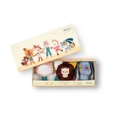 Zabawki interaktywne dla dzieci - Zestaw rozwijający zmysły multisensoryczny Piesek Jules 0 m+ Lilliputiens - miniaturka - grafika 1