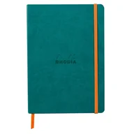 Notesy i bloczki - Notatnik Rhodia A5, miękka oprawa, linie, Peacock - miniaturka - grafika 1