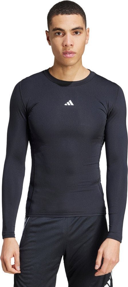 Koszulka męska adidas Techfit Long Sleeve czarna JP2944 S