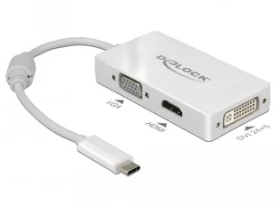 Delock 63924 Adapter Usb-c Vga / Hdmi / DVI - Adaptery i przejściówki - miniaturka - grafika 5