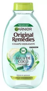 Szampon uniwersalny Garnier Original Remedies Coconut And Aloe Water Shampoo 300 ml (3600542157407) - Szampony do włosów - miniaturka - grafika 1