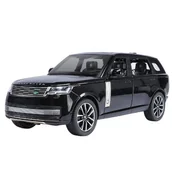 Samochody i pojazdy dla dzieci - Land Rover Range Rover Sv2022 Metalowy Model Samochodu 1:24 Dźwięk Światło - miniaturka - grafika 1