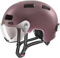 Kaski rowerowe - UVEX Rush Visor Helmet, fioletowy 55-58cm 2022 Kaski rowerowe - miniaturka - grafika 1