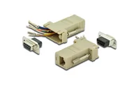 Adaptery i przejściówki - Adapter RS-232/RJ45 modularny typ D-Sub 9 / RJ45 AK-610516-000-I - miniaturka - grafika 1