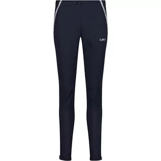 Spodnie rowerowe - CMP - Długie spodnie damskie, czarno-niebieskie, S - grafika 1