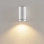 Lampy ogrodowe - Deko-Light Kinkiet zewnętrzny ShoreLine Pro Round, możliwość ściemniania, biały / opal, aluminium, nowoczesny - miniaturka - grafika 1