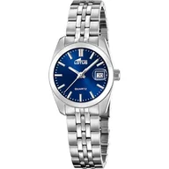 Paski - Lotus Zegarek damski 18992/5 Freedom Szara obudowa ze stali nierdzewnej Szary pasek ze stali nierdzewnej, niebieska - miniaturka - grafika 1