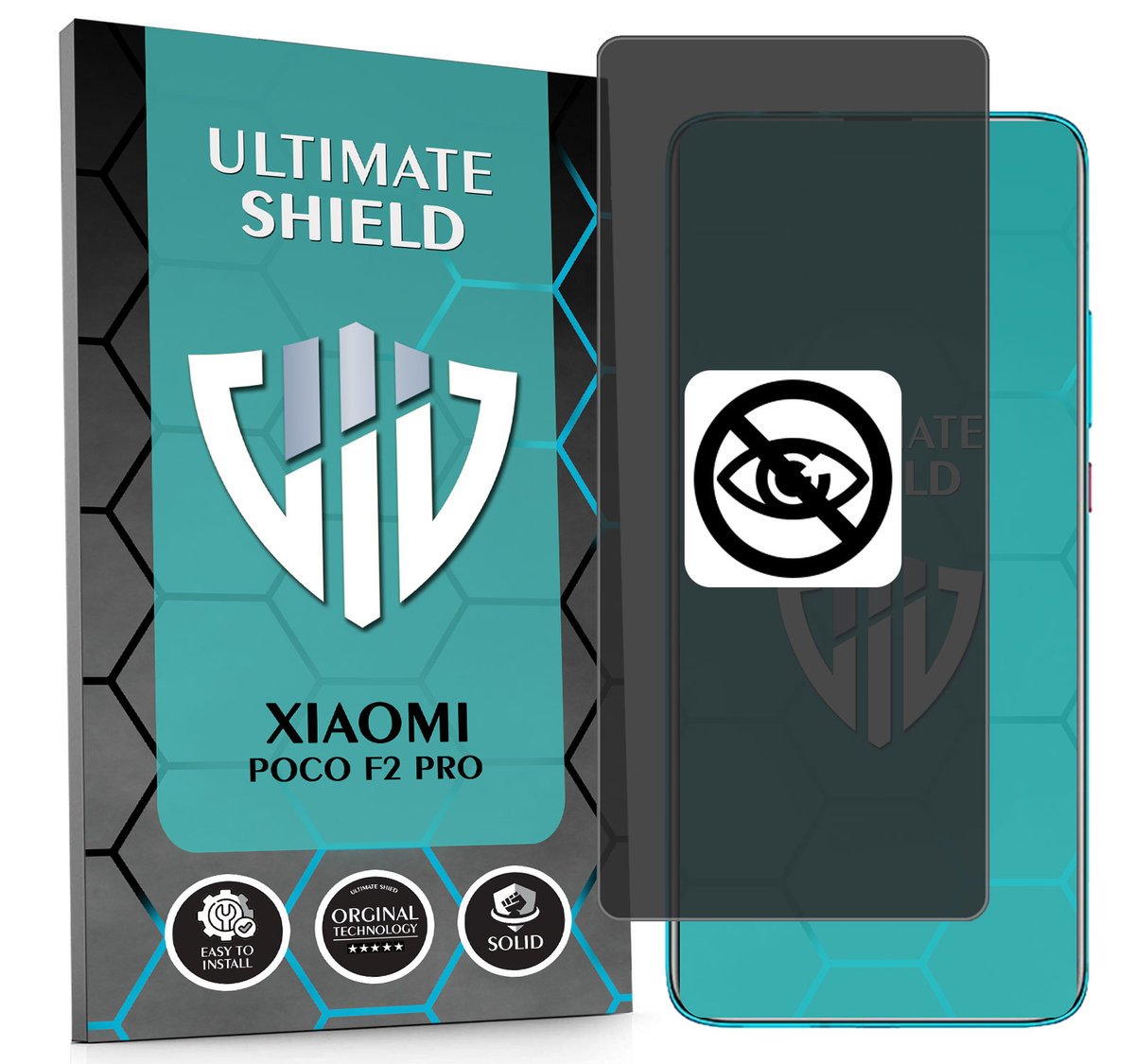 NAJLEPSZA FOLIA 5D ANTYSZPIEGOWSKA DO XIAOMI POCO F2 PRO HYDROŻELOWA MATOWA