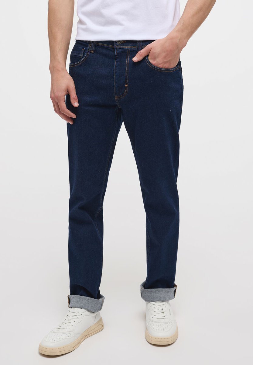 Męskie spodnie jeansowe dopasowane Mustang Washington straight W36 L32