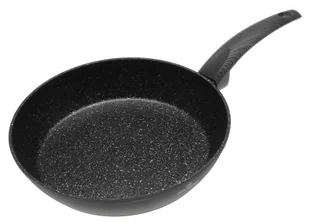 PATELNIA Tradycyjna MARMUROWA 28cm Nieprzywierająca INDUKCJA Gaz 565 - Patelnie - miniaturka - grafika 1