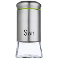 Pojemniki na przyprawy - Przyprawnik do soli 150 ml, srebrny - miniaturka - grafika 1