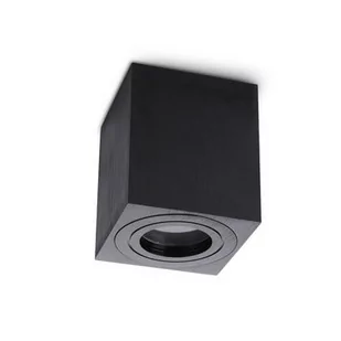 Kobi AQUARIUS SQUARE CZARNA IP44 1xGU10 KPASCZ KPASCZ - Lampy sufitowe - miniaturka - grafika 2