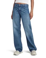 Spodnie damskie - G-STAR RAW Damskie spodnie Judee Loose Jeans Pants, Niebieski (Faded Waterfront D22889-d301-d895), 27W / 28L - miniaturka - grafika 1