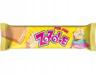 Batoniki - Mieszko Zozole Wafle o smaku lodów śmietankowo cytrynowych 28g - miniaturka - grafika 1