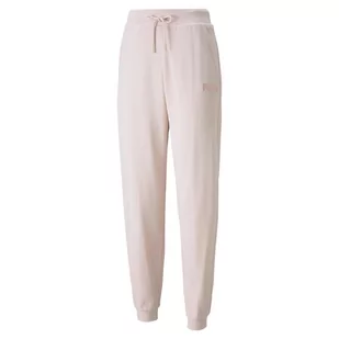 Spodnie dresowe damskie Puma HER HIGH WAIST różowe 58952836-XL - Dresy damskie - miniaturka - grafika 1