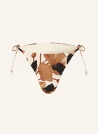 Stroje kąpielowe - Seafolly Dół Od Bikini Trójkątnego Secret Garden schwarz - miniaturka - grafika 1