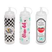 Pojemniki kuchenne - Pojemnik do sosów Wyspa Okazji 700 ml mix kolorów - miniaturka - grafika 1