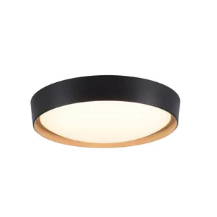 Paul Neuhaus Wiejska lampa sufitowa czarna z diodą LED z 3-stopniowym ściemnianiem - Jure - Lampy sufitowe - miniaturka - grafika 1