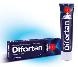 USP Zdrowie Sp. z o.o. DIFORTAN żel 50 g 3399341 - Żele i maści lecznicze - miniaturka - grafika 1