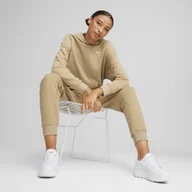 Dresy damskie - Damski dres komplet Puma Loungewear Suit TR - beżowy - PUMA - miniaturka - grafika 1