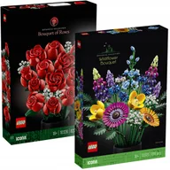 Klocki - Lego Bukiet kwiatów Kolorowy Botanicals 10328 10313 - miniaturka - grafika 1