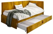 Inne meble do sypialni - Musztardowy tapczan z szufladą na pościel H6-L96 - miniaturka - grafika 1