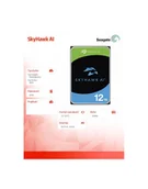Dyski HDD - seagate Dysk twardy SkyHawk AI 12TB 3,5 cali 512MB - miniaturka - grafika 1