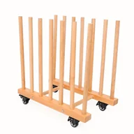 Inne - Wszechstronny Drewniany Stojak na Przechowywanie Sztuki - Idealny na Płótna, i Deski do Rysowania - Doskonały do Domowych Studia - miniaturka - grafika 1