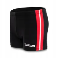 Kąpielówki męskie - KAPIELÓWKI Męskie Spodenki Szorty Bokserki na Basen CZARNE XL Pako Jeans - miniaturka - grafika 1