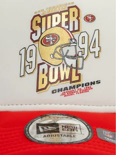 New Era Czapka z daszkiem San Francisco 49Ers Superbowl 60595295 Biały - Czapki męskie - miniaturka - grafika 1