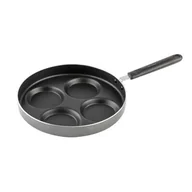 Patelnie - Patelnia do jaj JAGODA 26 cm czarny - miniaturka - grafika 1