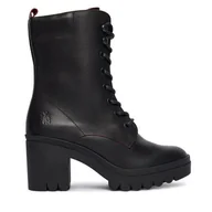 Botki damskie - Botki Fly London Tielfly P144642020 Czarny - miniaturka - grafika 1