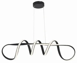 Vesper - lampa wisząca LED czarna. 343101-30 - Lampy sufitowe - miniaturka - grafika 1